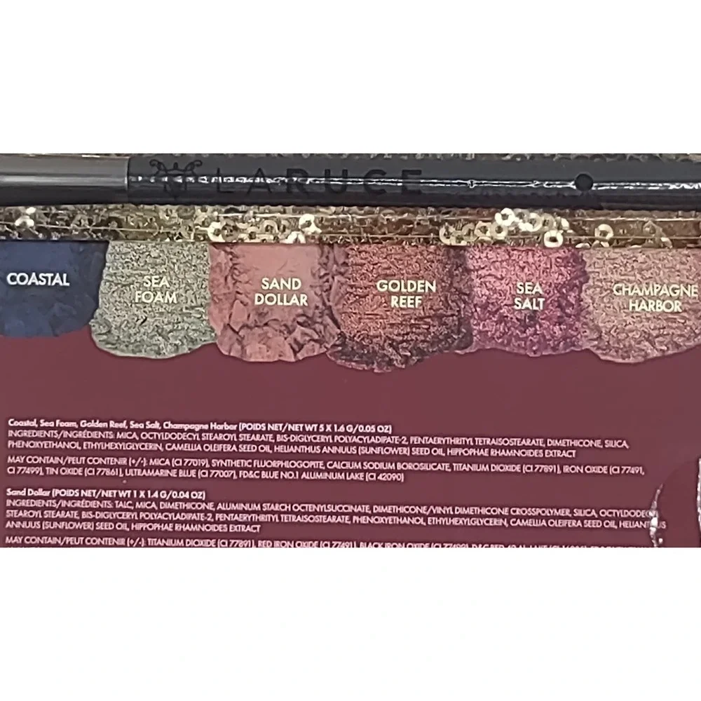 Wander Beauty Wanderess SEASCAPE Eyeshadow Palette Full‎ Size 6 Shades